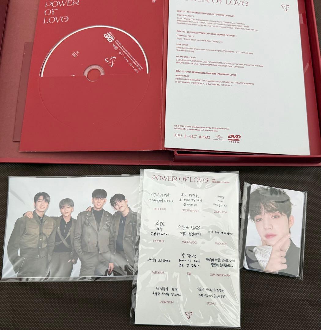 K-POP・アジア SEVENTEEN POWER OF LOVE DVD