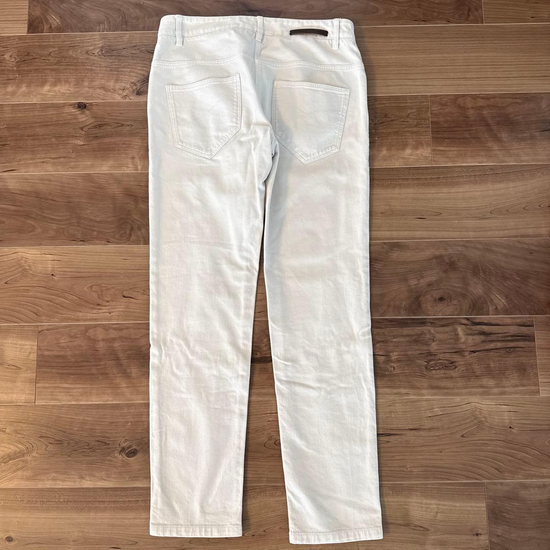 BRUNELLO CUCINELLI ホワイトデニムパンツ 40
