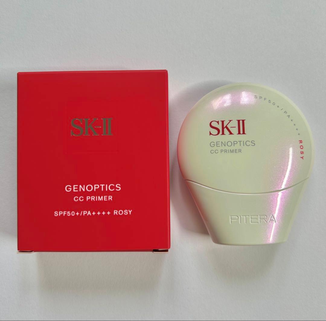 SK-II ジェノプティクス CC プライマー ロージーピンク 30g