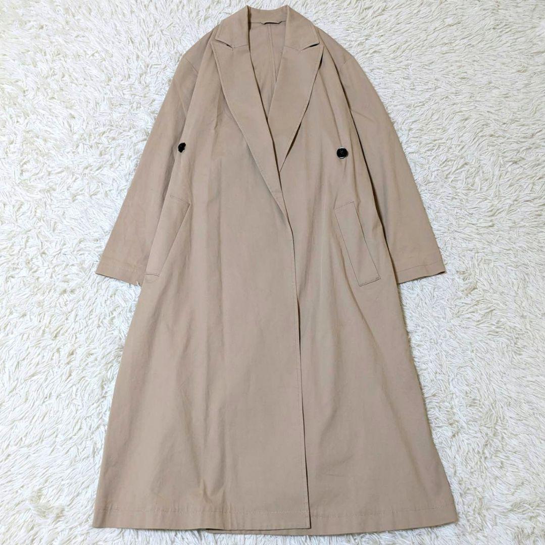 アルアバイル マルタンガルバックフレアコート ベージュ M