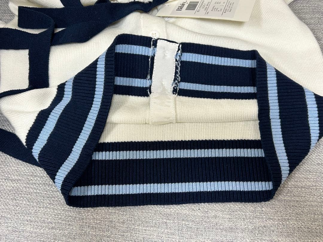 Bibiy B. CLUB TIE CARDIGAN 白
