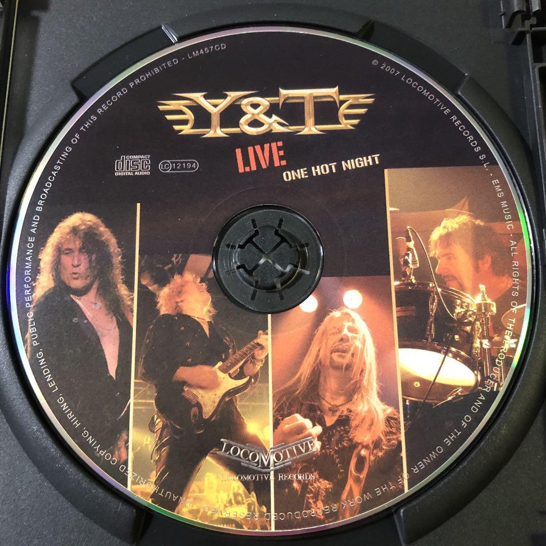 2DVD＋CD！Y&T / One Hot Night/ 2007年