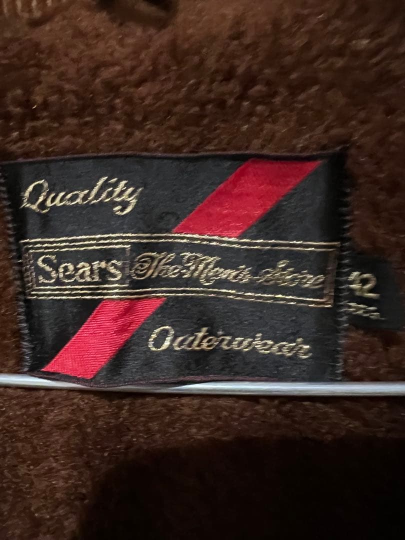 70S' Sears シアーズ ハンティングジャケット　Lサイズ　コーデュロイ