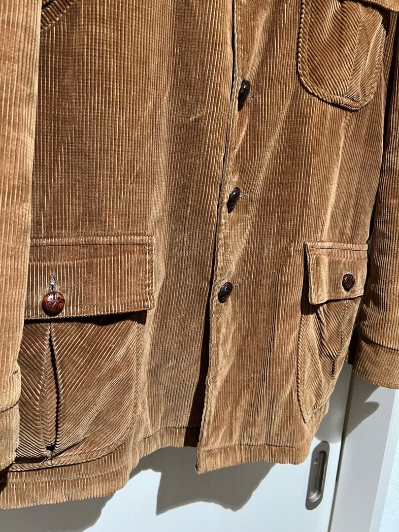 70S' Sears シアーズ ハンティングジャケット　Lサイズ　コーデュロイ
