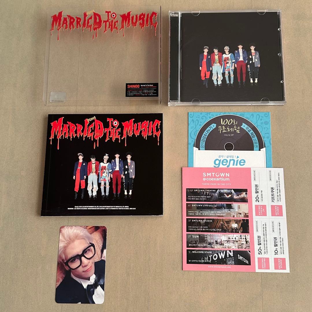 SHINee Married To The Music トレカ ジョンヒョン