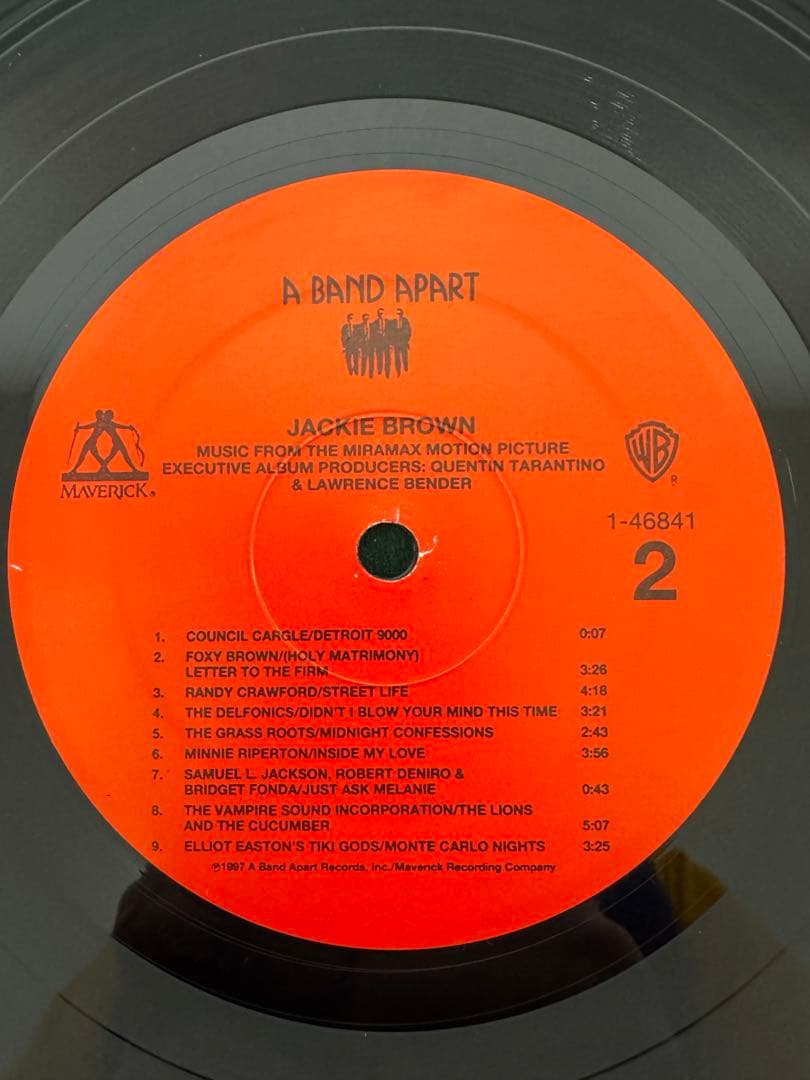 OST JACKIE BROWN レコード　original 盤極美品