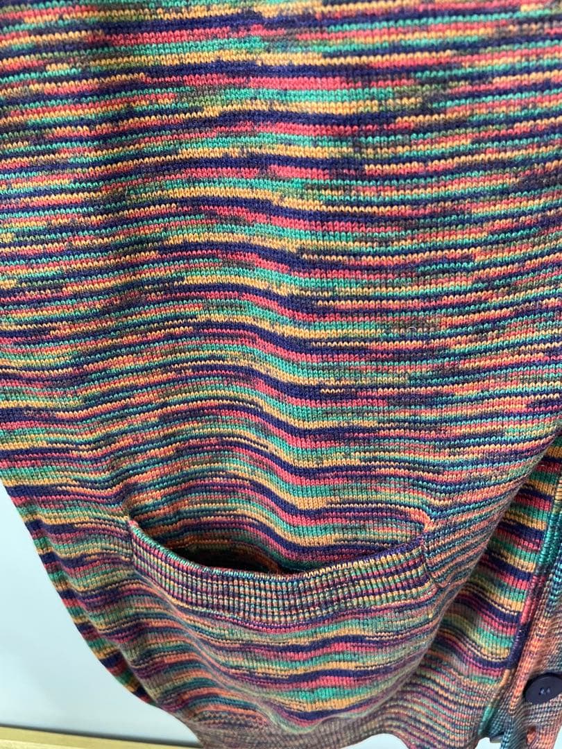 MISSONI カシミヤ ストライプ ベスト　①