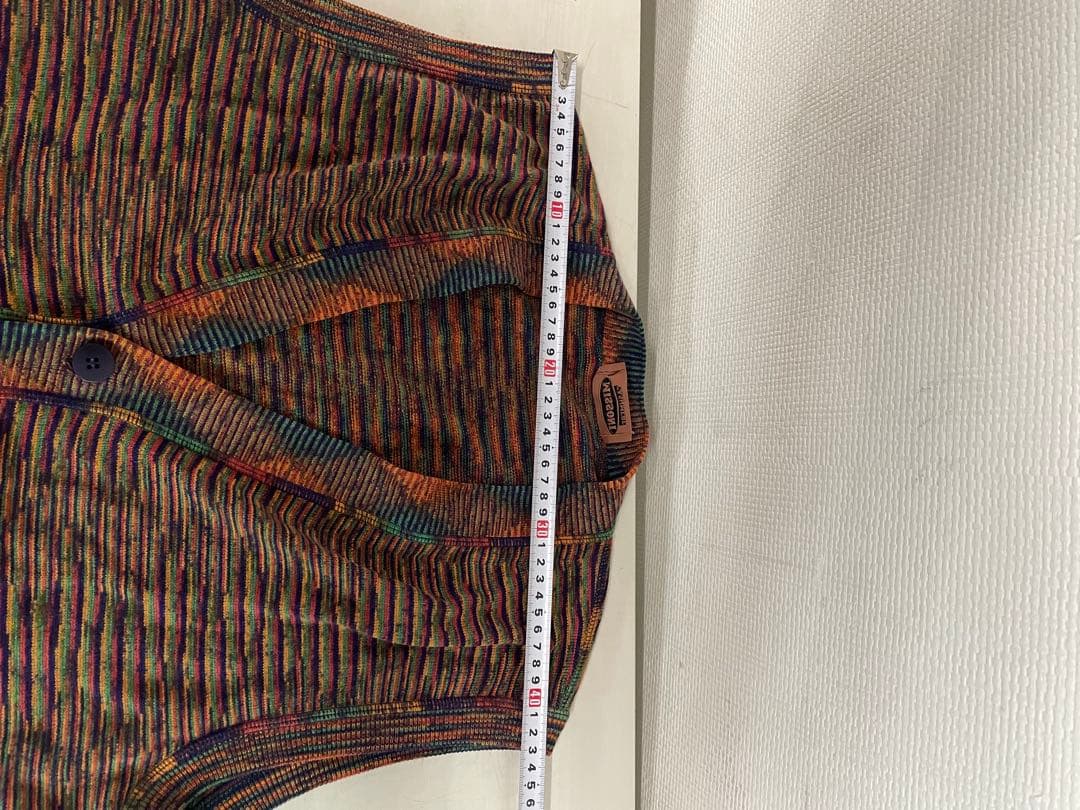 MISSONI カシミヤ ストライプ ベスト　①