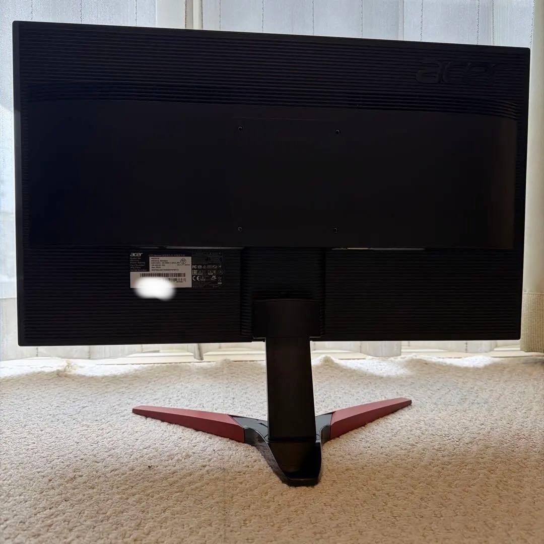 送料込！acer 165Hz対応 24.5インチゲーミングモニターKG251Q