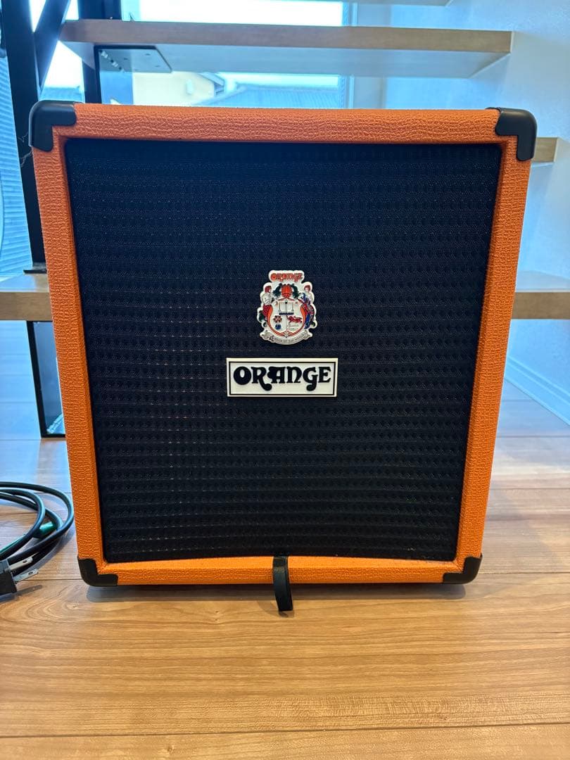 オレンジ ベースアンプ CRASH25BX 中古