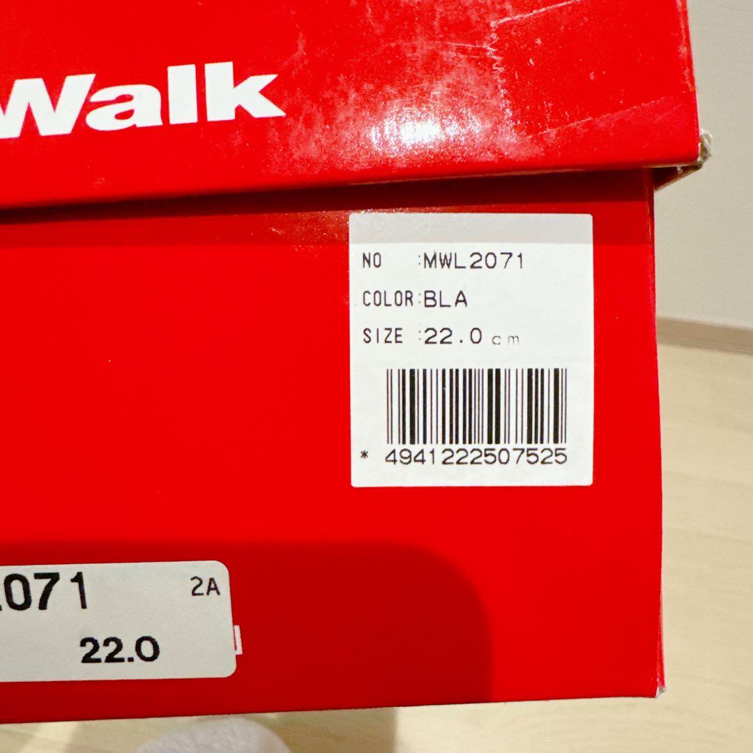 マドラスウォーク レインシューズ MWL2071 ブラック 22cm