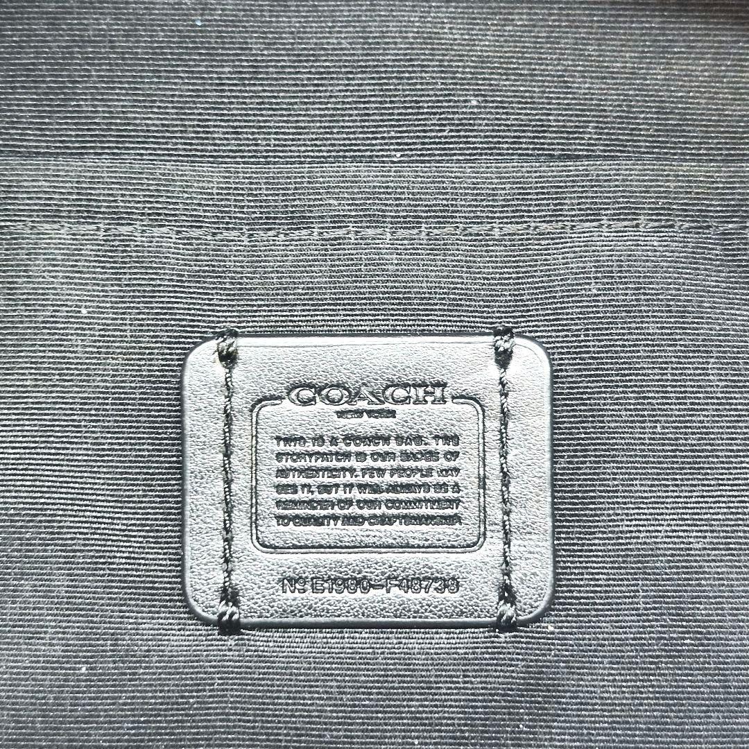 COACH 　コーチ　ボディバッグ　ブラック