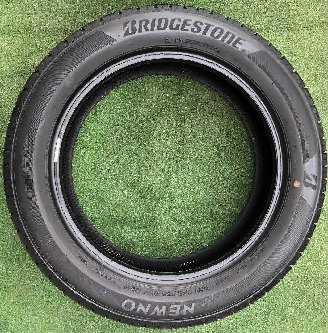 195/55 R16 BRIDGESTONE NEWNOラジアルタイヤ2024年