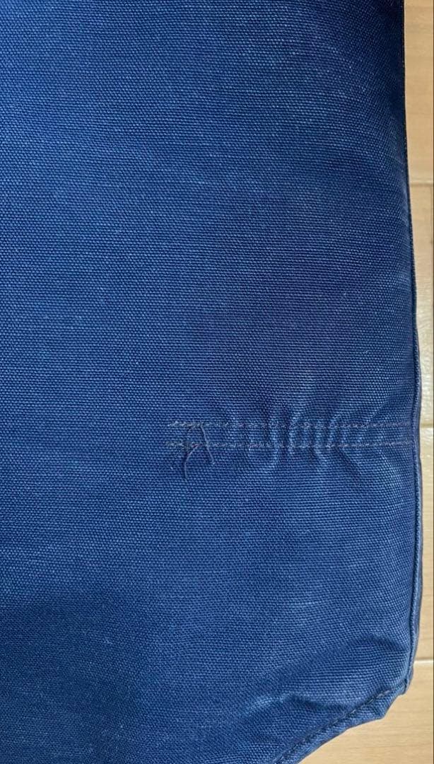 カーハート carhartt ダックベストUSA製 ネイビー 腰ゴム