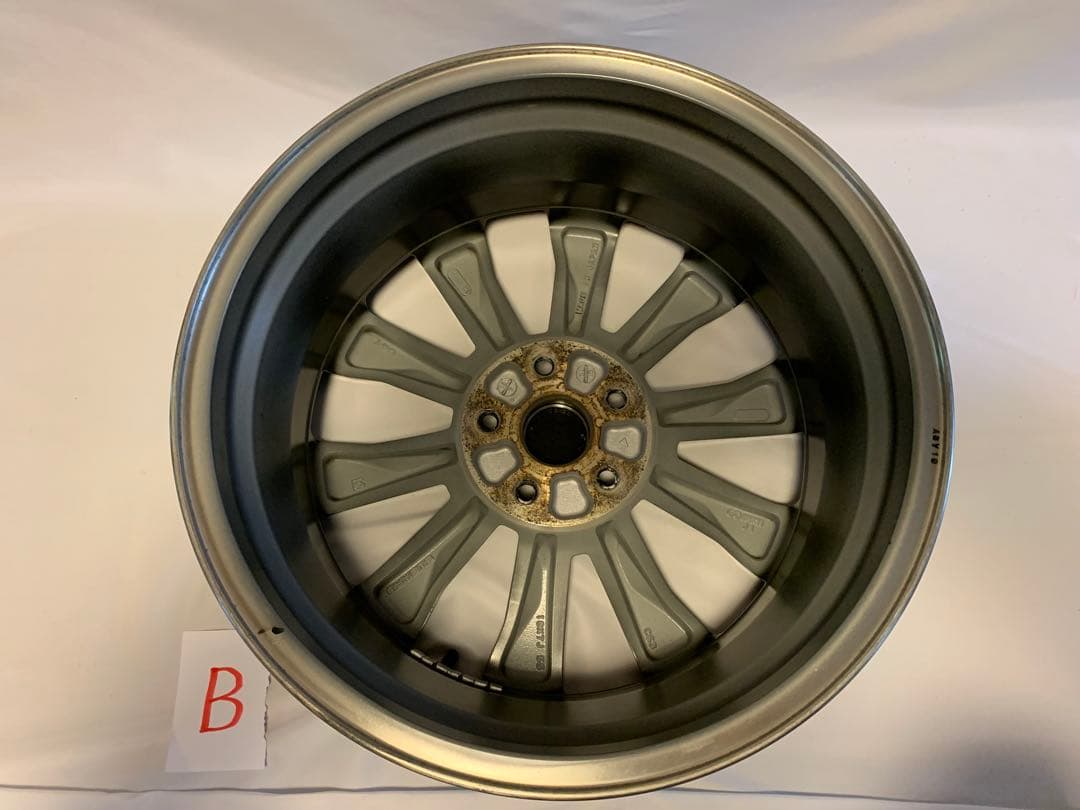 4本セット 18×7J 5x114.3 +55 ENKEI製SUBARU純正
