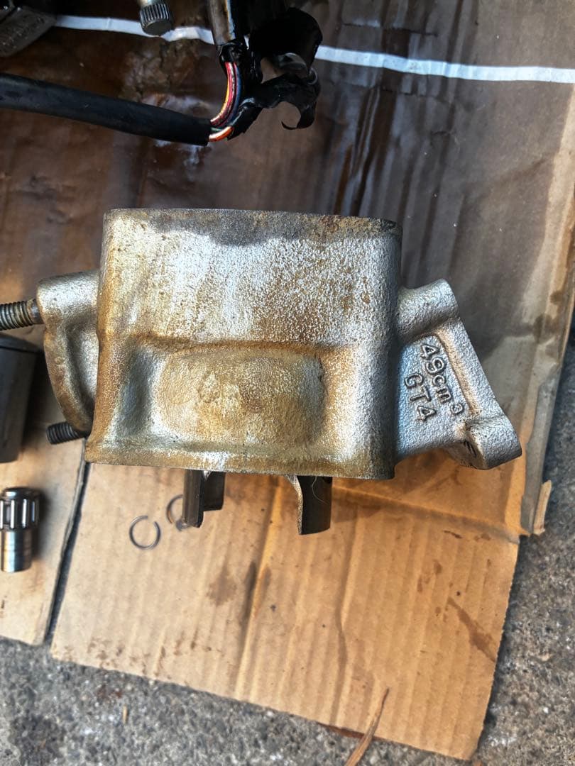 NS1 NSR50 NS50F キタコ63ccボアアップシリンダー　ピストン