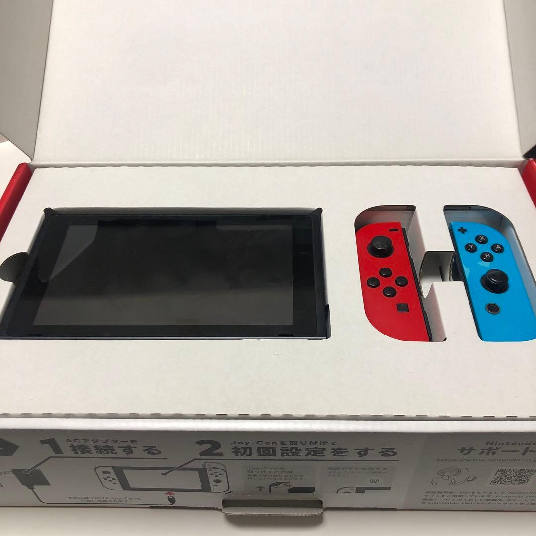 Nintendo Switch ネオンレッド/ネオンブルー 本体　任天堂ストア版