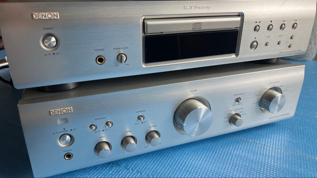 【完動品】DENON PMA-390AEアンプ DCD-755AE CDプレーヤ