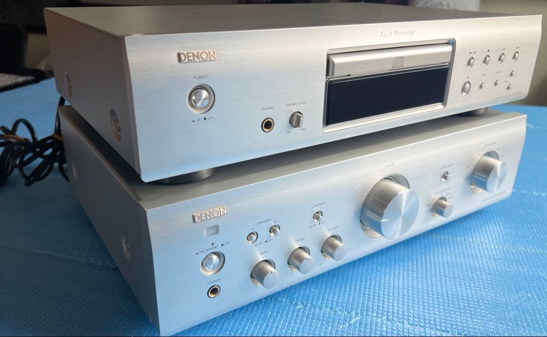 【完動品】DENON PMA-390AEアンプ DCD-755AE CDプレーヤ