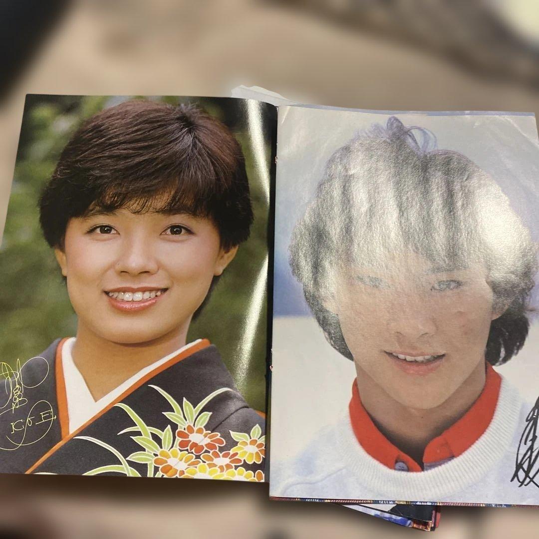 昭和アイドル雑誌切り抜きまとめてカラー 約160枚