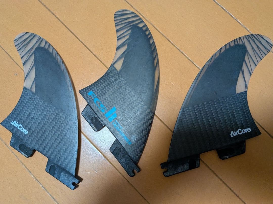 AirCore サーフボードフィン 3枚セットFCS2
