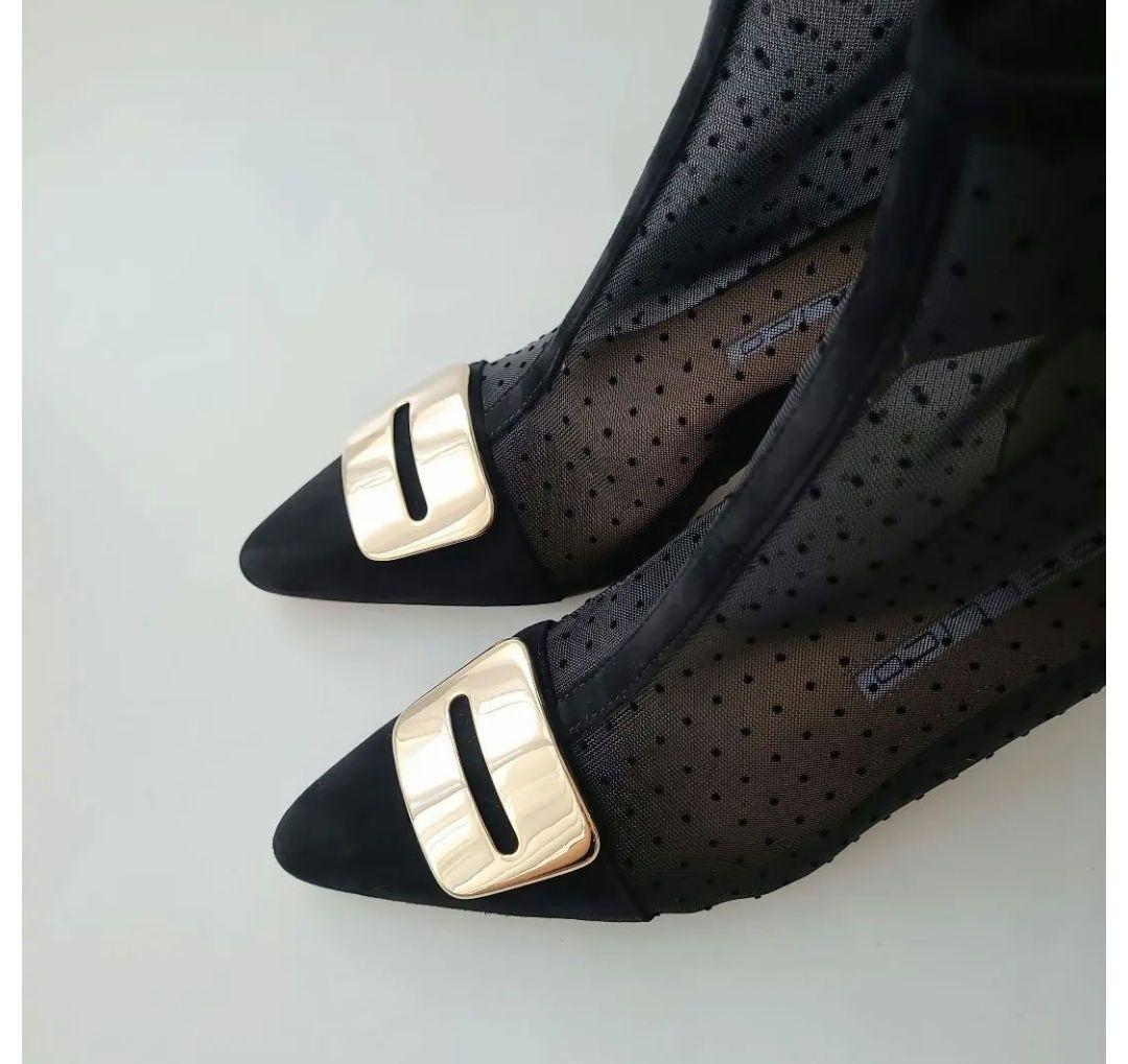 PELLICO ペリーコ　NEBI ネビ DOTSHEER BOOTS BK