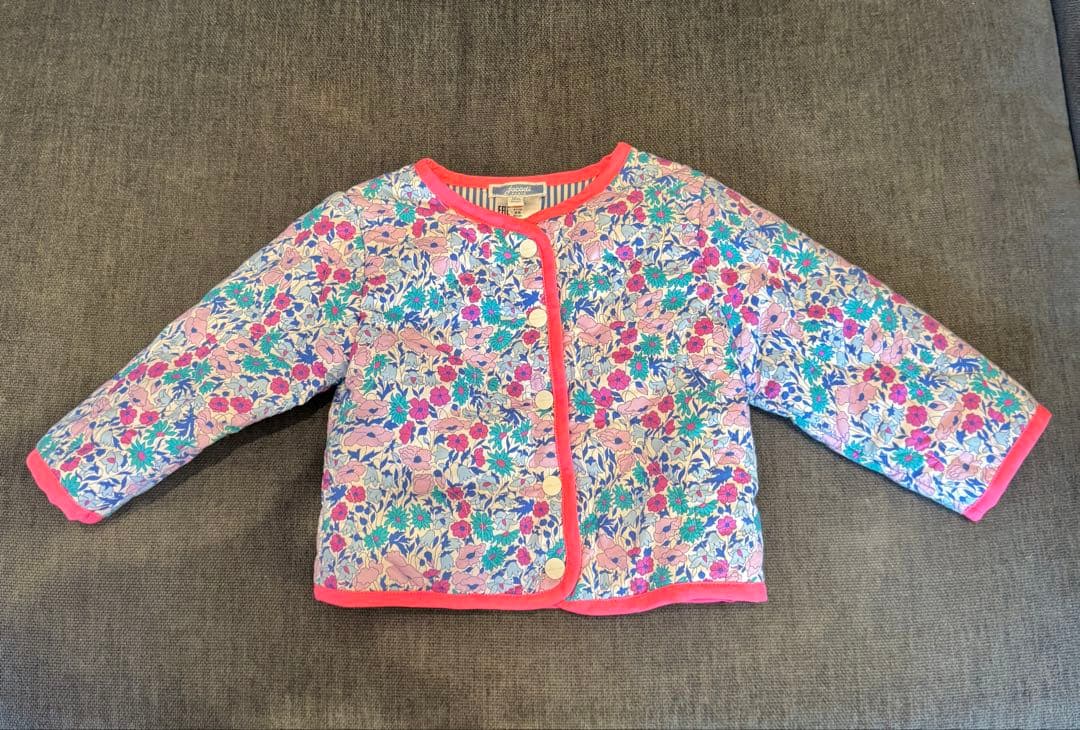 美品　Jacadi花柄アウター