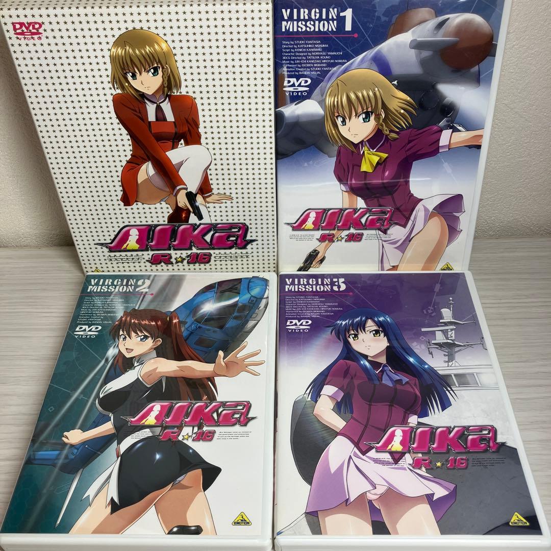 AIKa R-16 DVD 3枚組　アニメdvd 全巻セット　アイカ