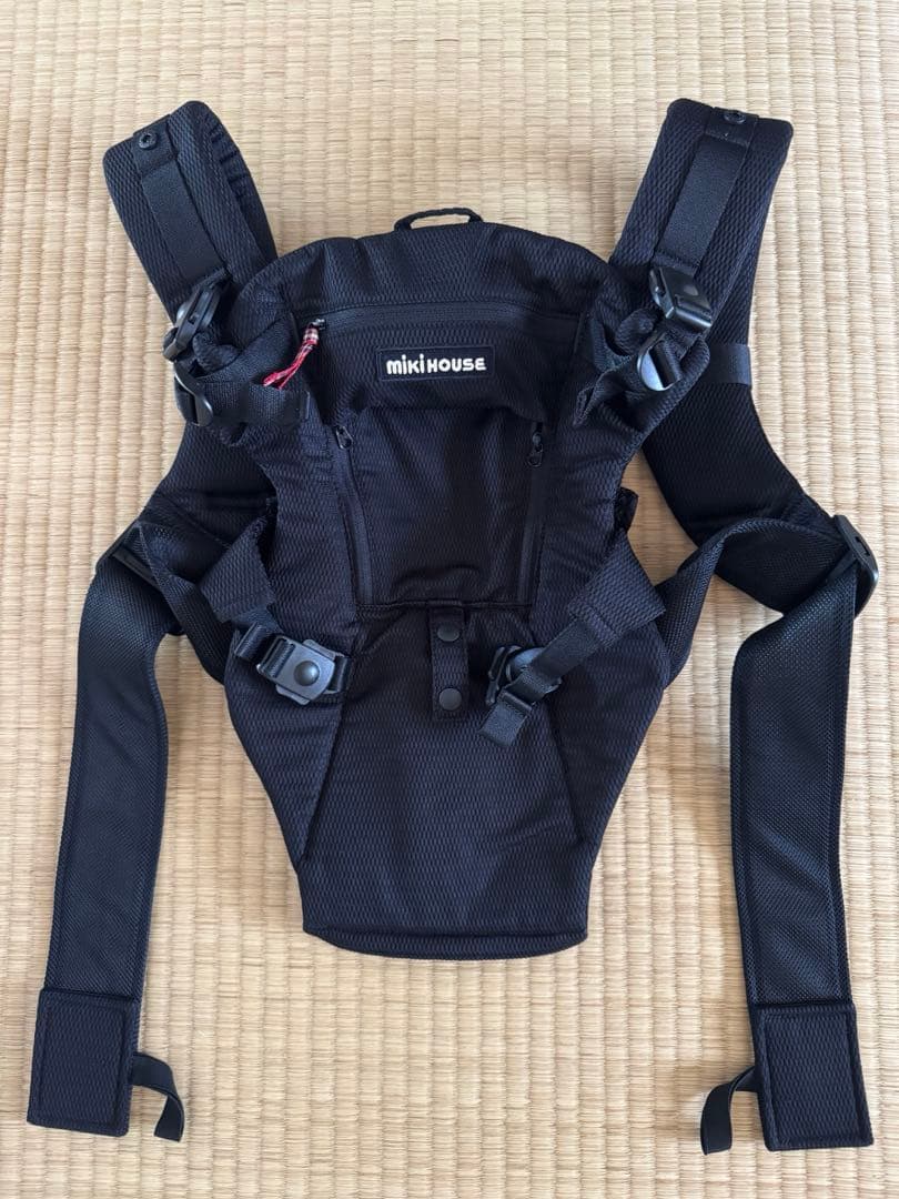 セール中【美品】ミキハウス　ファーストベビーキャリア