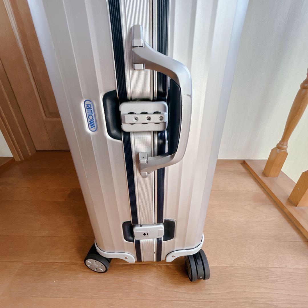 廃盤 RIMOWA リモワ トパーズ アルミ 104L 4輪 スーツ キャリー