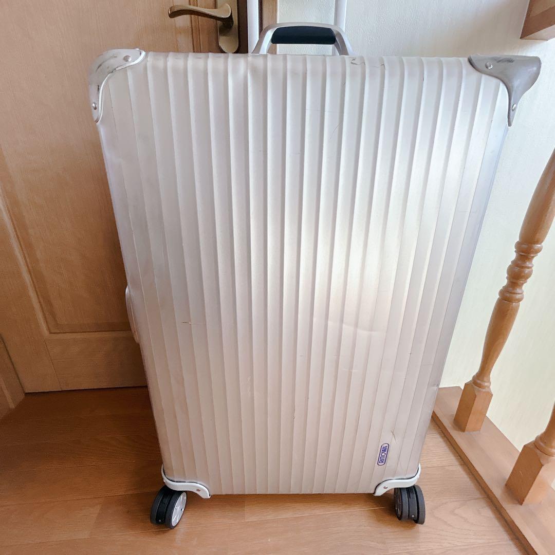 廃盤 RIMOWA リモワ トパーズ アルミ 104L 4輪 スーツ キャリー