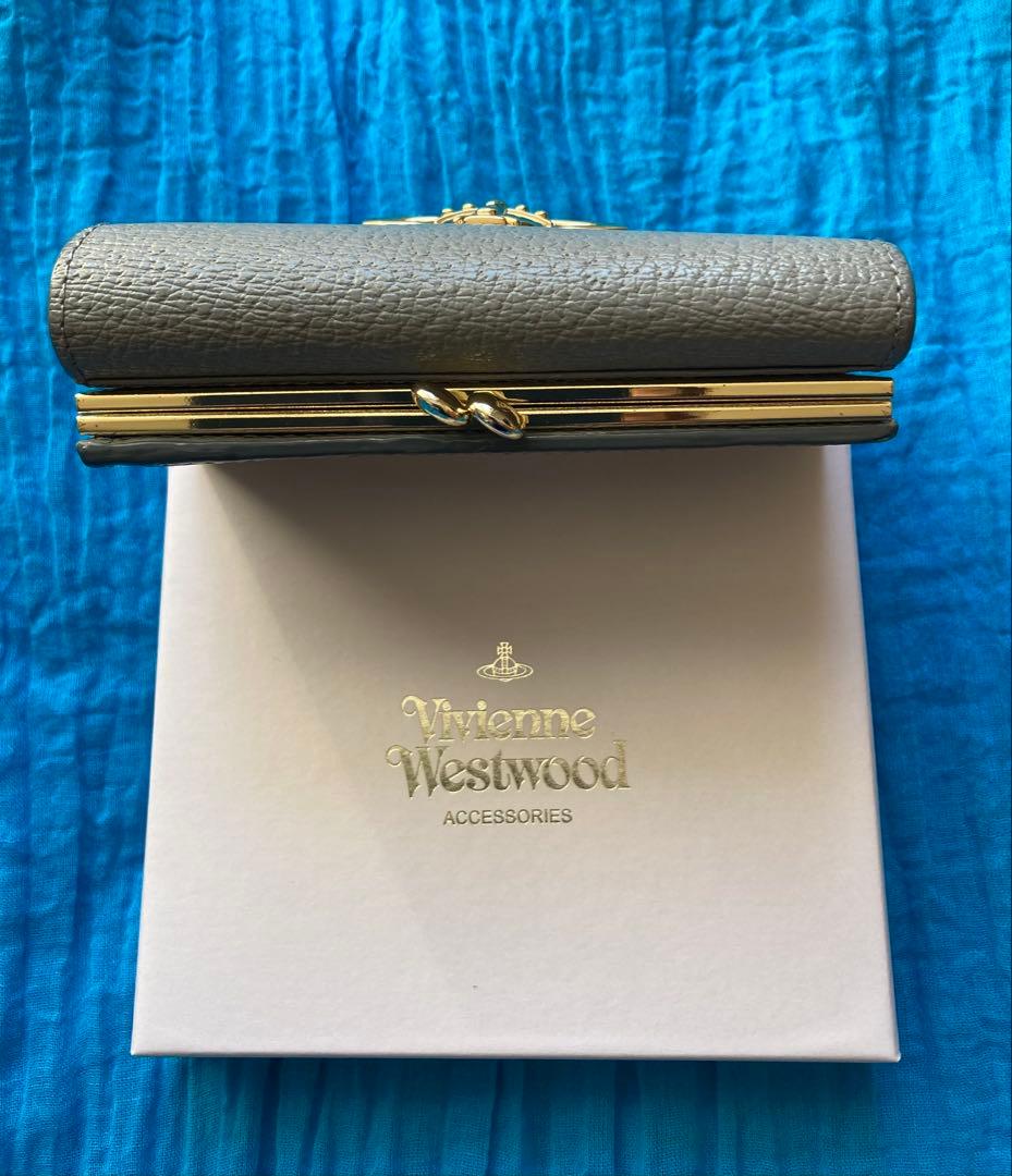 Vivienne Westwood 三つ折り財布 グレー⭐︎外箱付