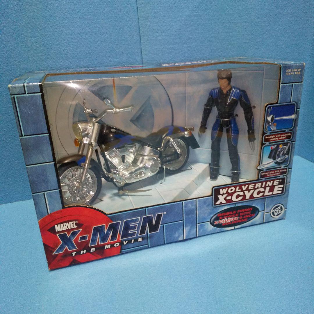 開封品★ウルヴァリン＆バイク/映画X-MEN、WOLVERINE、X-CYCLE