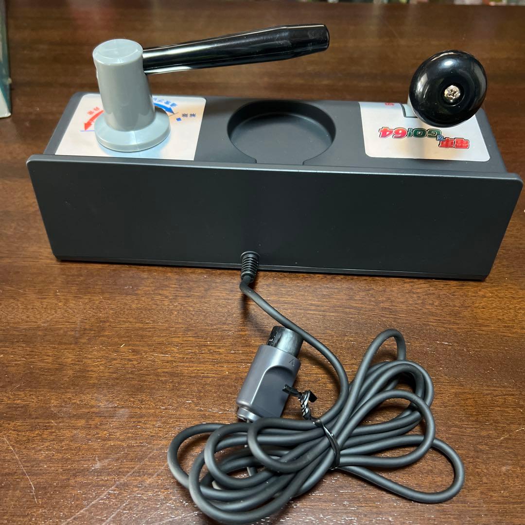 【貴重】Nintendo 64 電車でGO!64 コントローラー　ソフト　箱付き