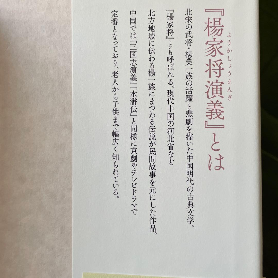 完訳楊家将演義 上・下・読本　3冊セット