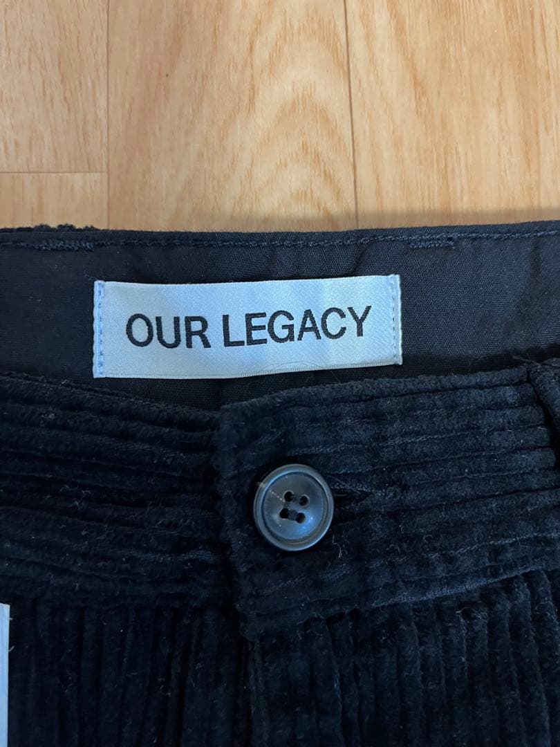 our legacy チノコーデュロイトラウザー