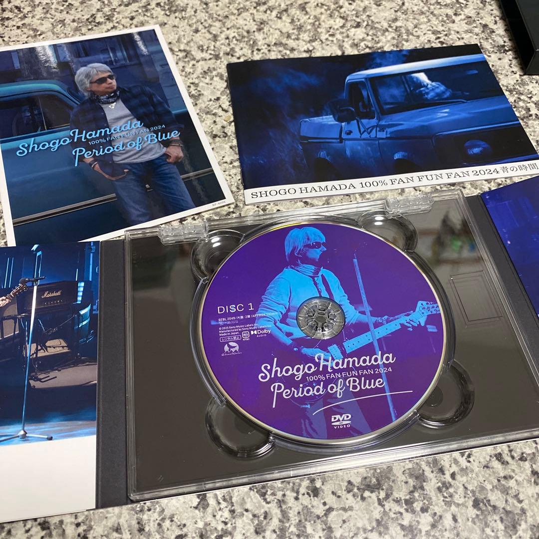 浜田省吾【完全生産限定盤】100% FAN FUN FAN 2024 〈DVD〉