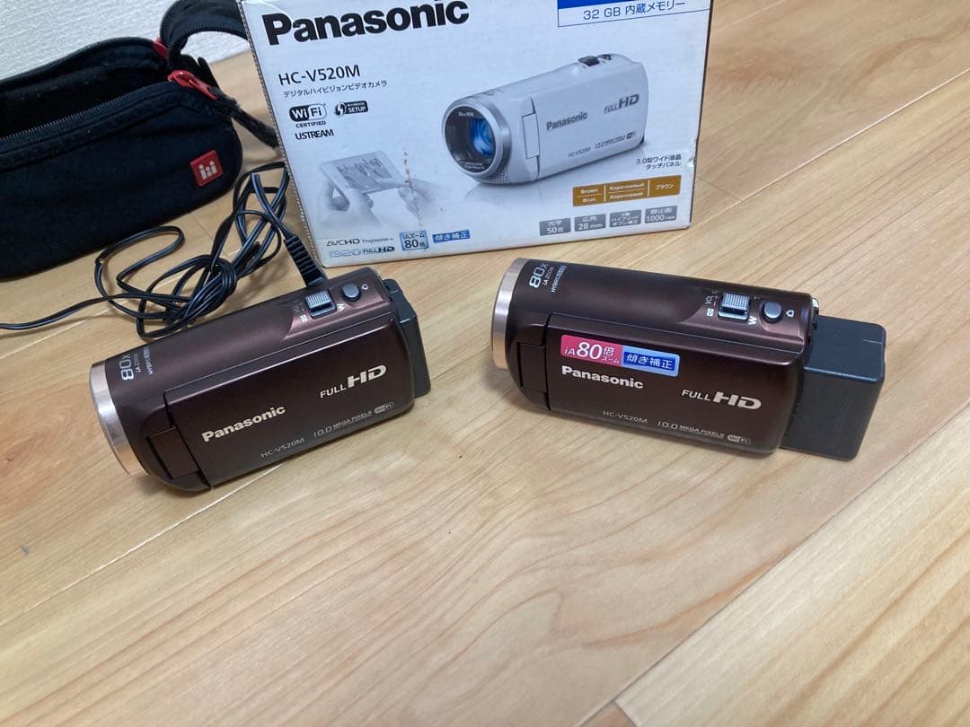専用　未使用　Panasonic HC-V520M ビデオカメラ 本体