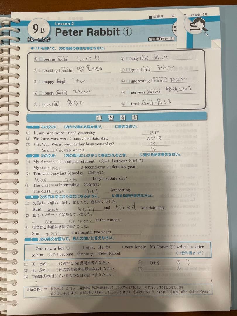 ★マイティーナビ★中学2年生 学習参考書セット