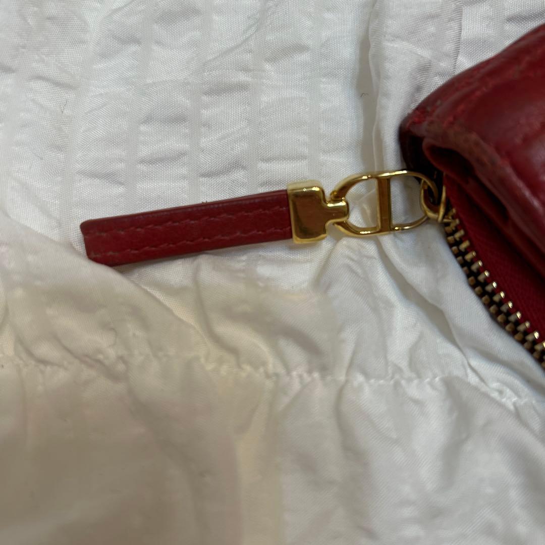 は*ち様 Christian Dior 二つ折り財布 カロ カナージュ ハート