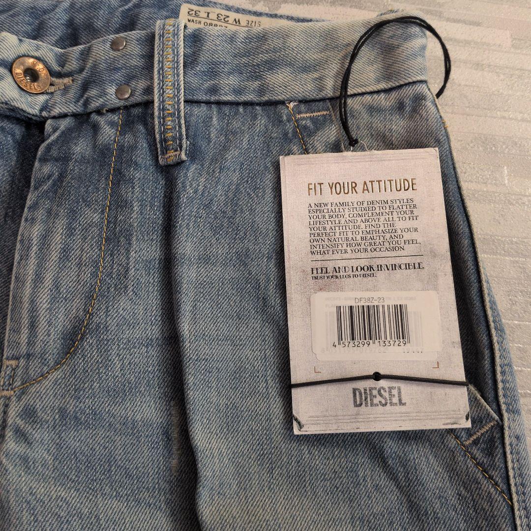 00s DIESEL ワイドフレアデニム Y2K ローライズ タグ付 平成ギャル