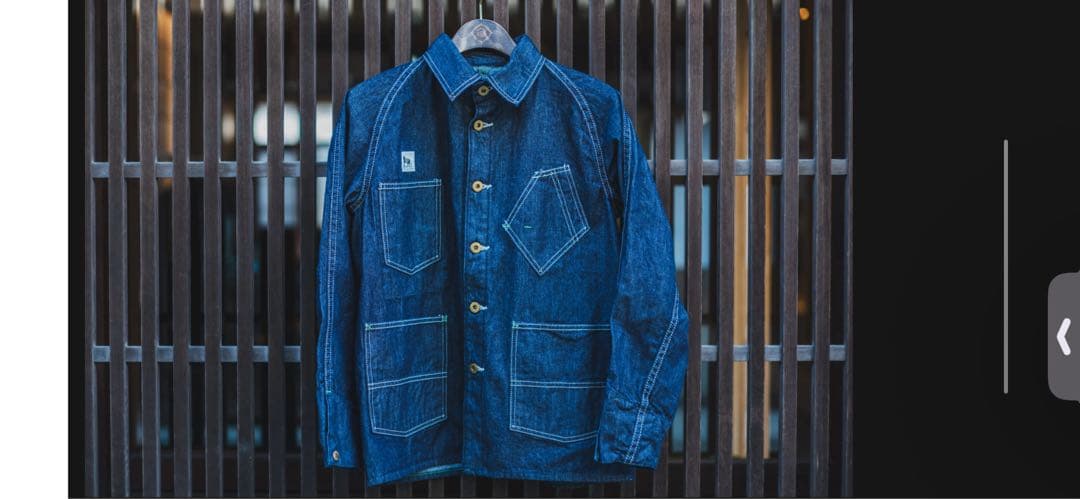 TCBジーンズ　カバーオール　BLACK CAT JACKET 新品 38