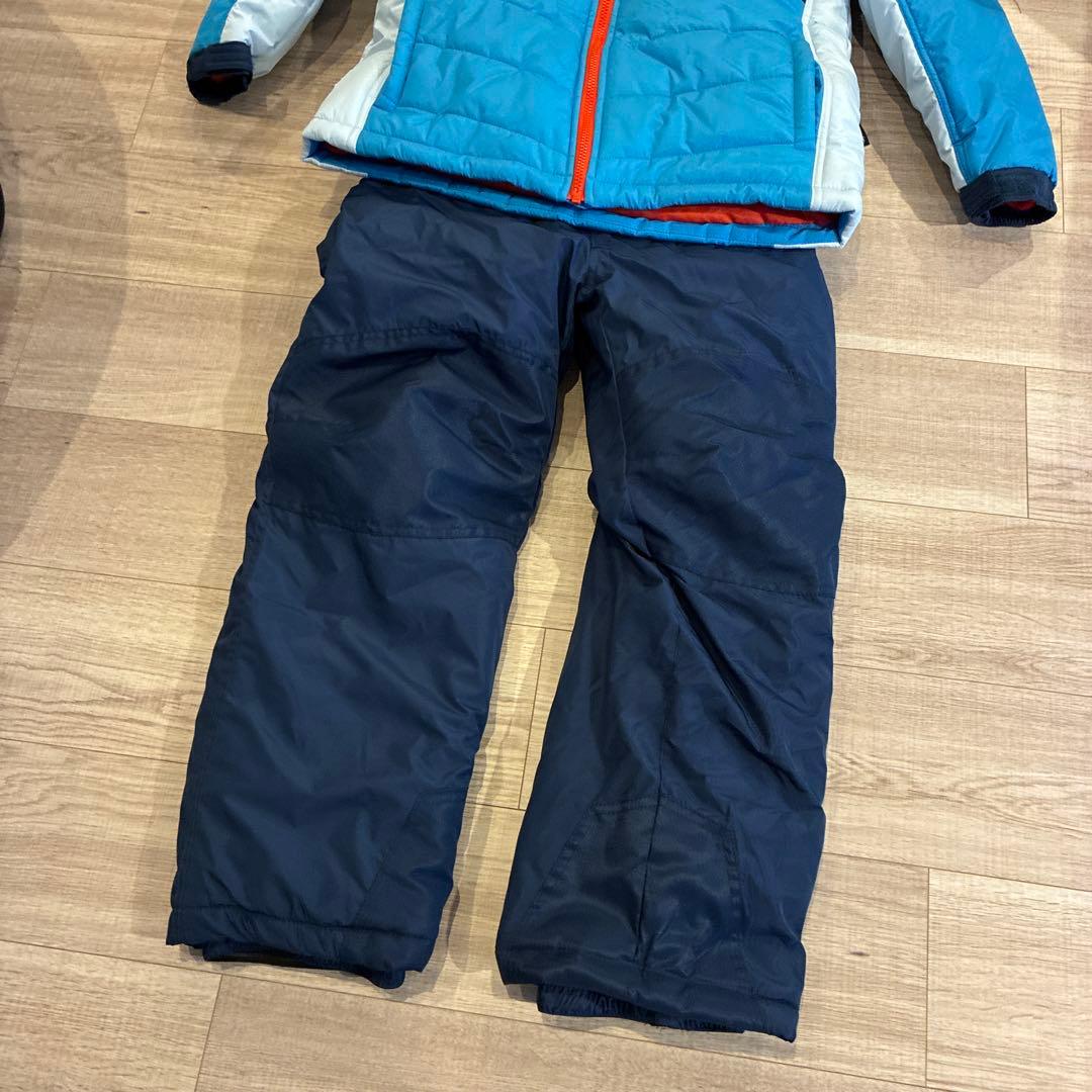未使用 スパイダー スキーウェア上下 ジュニア用 子供用 10 160㎝ ブルー