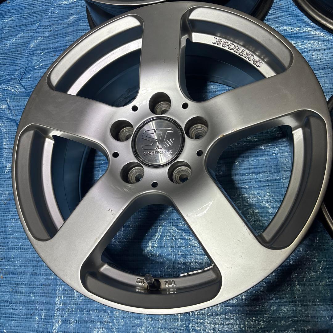 SPORTECNIC １６インチ　ホイール　４本セット　PCD112 ②