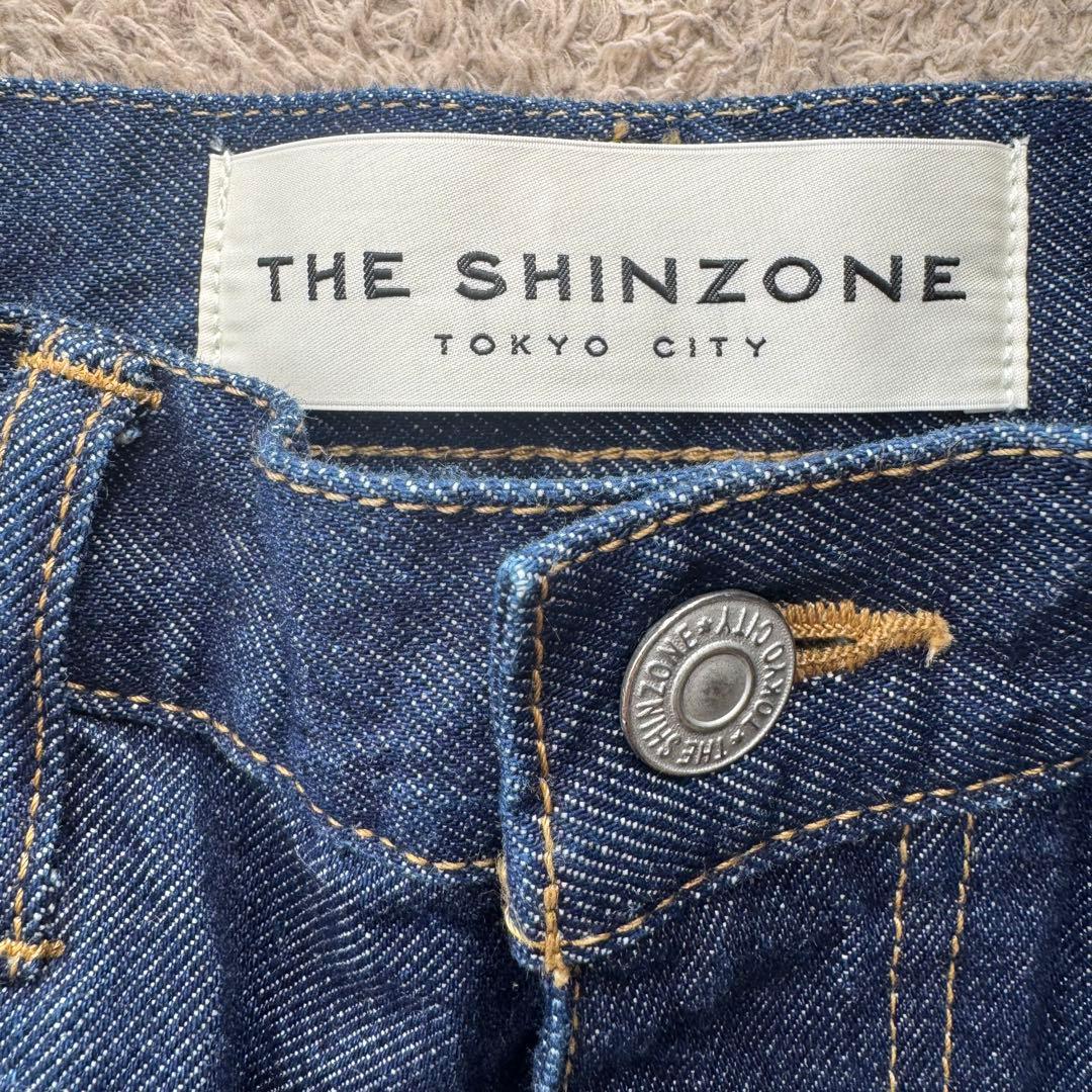 【美品】THE SHINZONE ザシンゾーン キャロットデニムパンツ 34