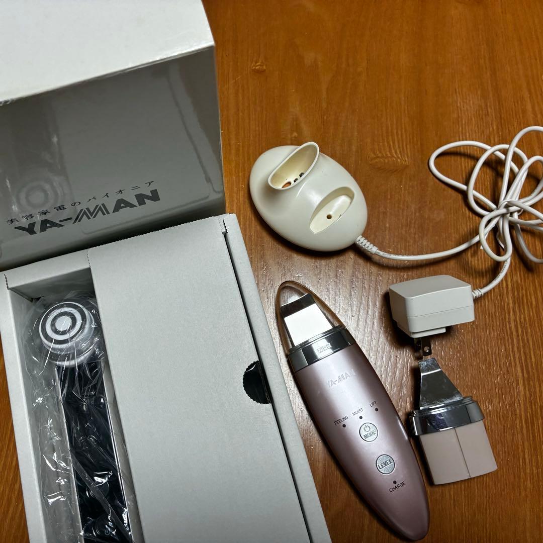 YA-MAN プラチナムホワイト 美顔器　ピーリング　セット
