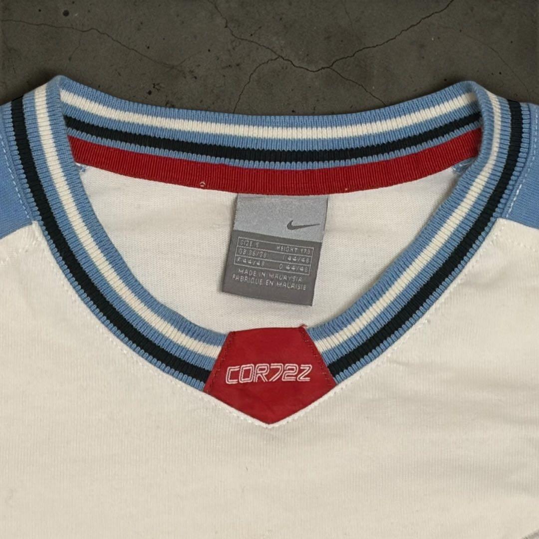 【NIKE】COR72 Vネック ロングスリーブTシャツ Y2K