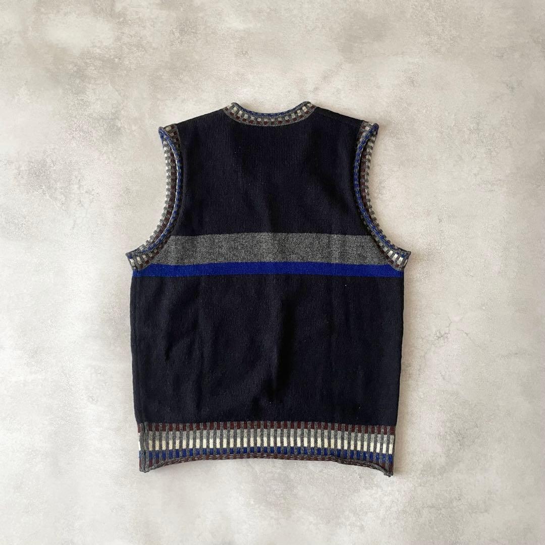 初期 デカオム 70s 80s COMME des GARCONS ニットベスト