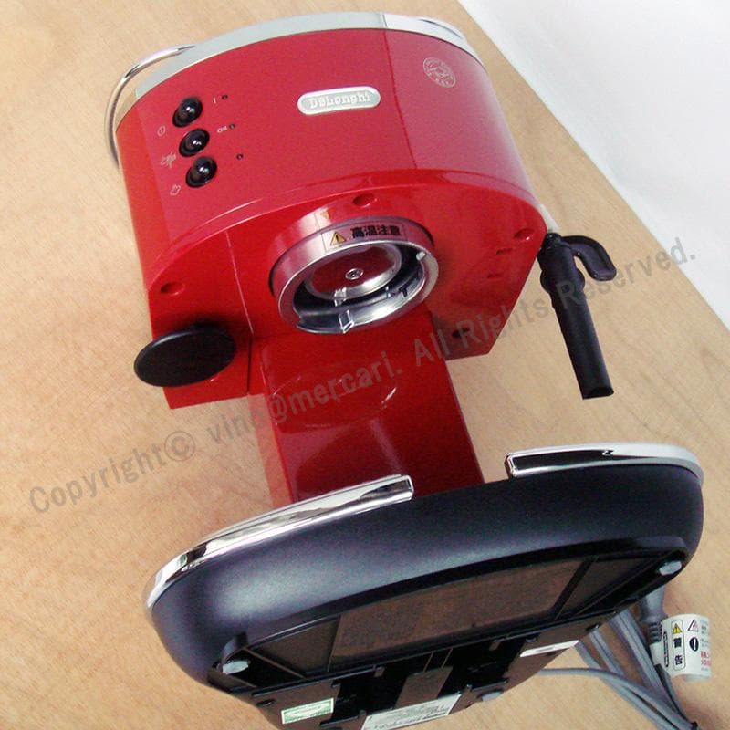 美品 デロンギ エスプレッソ・カプチーノメーカー ECO310R アイコナレッド