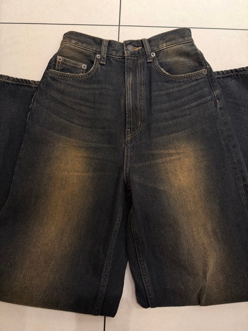 パンツ VEQUM RIM WIDE JEANS